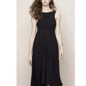 MAJE black dress Rov crisscross‎ pocket size 2